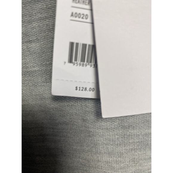 New $128 525 America‎ Womens Faux Wrap Dress V-Neck Grey Casual Size 1X Plus - Picture 4 of 4